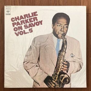 【国内盤/LP】Charlie Parker チャーリー・パーカー / Charlie Parker On Savoy Vol. 5 ■ CBS/Sony / SOPU-25-SY / MONO