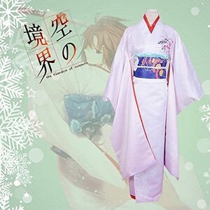 コスプレ衣装 空の境界 両儀式 和服 セット 風(ウィッグ 靴別売り)の商品画像