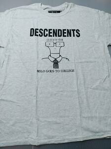 DESCENDENTS Ｔシャツ milo goes to college グレーL / 7seconds husker du bad brains black flag minor threat fugazi life sentence