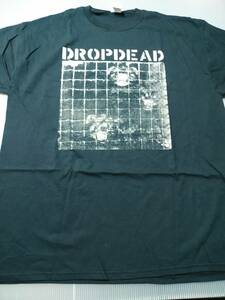 DROPDEAD Tシャツ unjustified murder 黒XL / spazz los crudos crossed out capitalist casualties infest mk-ultra no comment