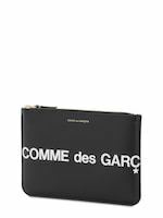 【新品未使用】■Comme des Garcons コムデギャルソン財布　Huge Logo Wallet (SA5100HL) 黒 BLACK ■ GIFT