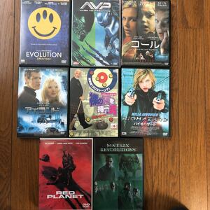 DVD／洋画8巻まとめてセットで／バイオハザード、マトリックス、エイリアンなど