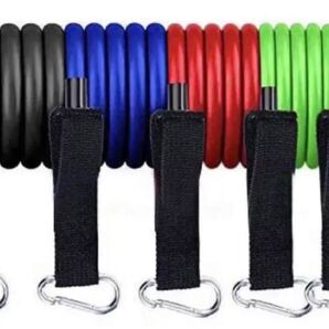 トレーニングチューブ フィットネスチューブ エクササイズバンド 筋トレチューブ