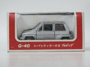 57789■ダイヤペット G-40　ホンダ シティ ターボⅡ　ブルドッグ　