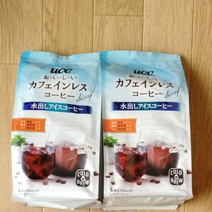 UCCおいしい カフェインレスコーヒー 水出しアイスコーヒー