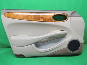 * GF-JLGC JAGER Jaguar XJ X308 3.2L original [ left /L front ] door trim passenger's seat trim speaker attaching wood panel J-1461