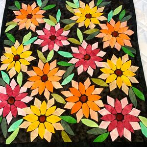 新品 ステンドグラス風タペストリー ハンドメイド