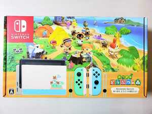  unopened *Switch Gather! Animal Crossing set limitation color special specification model Nintendo Nintendo switch 