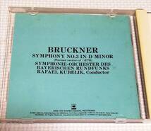 CD　ブルックナー 交響曲3番/クーベリック/箱帯/32DC-549_画像4