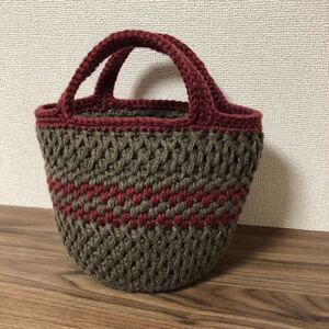 トートバッグ☆マルシェバッグ☆ハンドメイド☆b-92