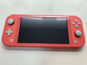【本体のみ】Nintendo Switch Lite コーラル