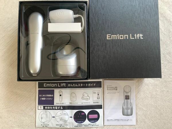 お値下げ　ほぼ未使用　エミオンリフト　美顔器　リフトアップ　EMS アンチエイジング　小顔