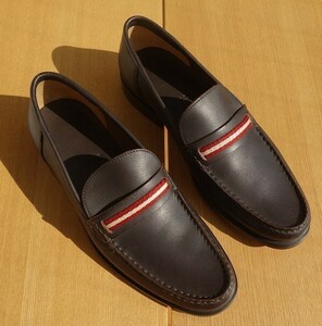 MN-0634-008 new goods . close sama . condition BALLY Loafer leather shoes ITALY made Bally 