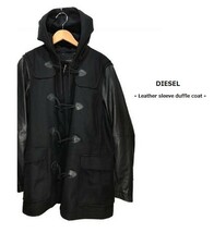 MNL-0010-004 抜群にお洒落!! DIESEL アームレザーコート S ディーゼル 国内正規_画像2