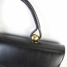 HAMANO LEATHER FORMAL HAND BAG MADE IN JAPAN/濱野レザーフォーマルハンドバッグ_画像3