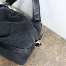 BVLGARI LOGO SEMI SHOULDER BAG MADE IN ITALY/ブルガリチャンドラロゴセミショルダーバッグ_画像6