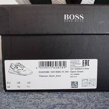 HB06 新品 HUGO BOSS Titanium Runn trmx Open Greenk スニーカー シューズ US11 UK10 EU44 29cm_画像7