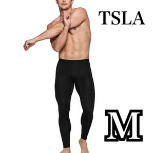 TESLA コンプレッションパンツ タイツ UVカット・吸汗速乾 ロング丈