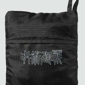 即決☆送料無料☆新品☆未使用☆タグ付き☆呪術廻戦☆ユニクロ☆コラボレーション☆ポケッタブルバッグ☆エコバッグ☆ブラック☆虎杖悠仁☆