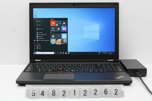 Lenovo ThinkPad P50 Core i7 6820HQ 2.7GHz/16GB/512GB(SSD)/15.6W/FHD(1920x1080)/Win10/Quadro M1000M USB不良 【548212262】