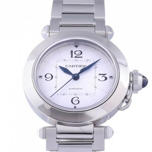 カルティエ Cartier パシャ ドゥ ウォッチ WSPA0013 シルバー文字盤 中古 腕時計 レディース
