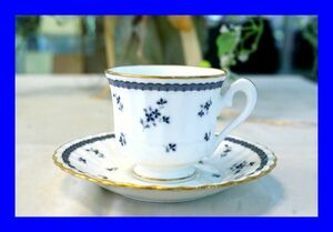 ○美品 ノリタケ Noritake スタジオコレクション 金彩 花柄 カップ＆ソーサー D2013