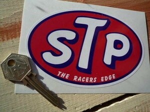 ◆送料無料◆ 海外 STP The Racers Edge ロゴ 125mm ステッカー