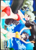 ガールズ&パンツァー ピンナップポスター アンチョビ ペパロニ トゥーチェ_画像2