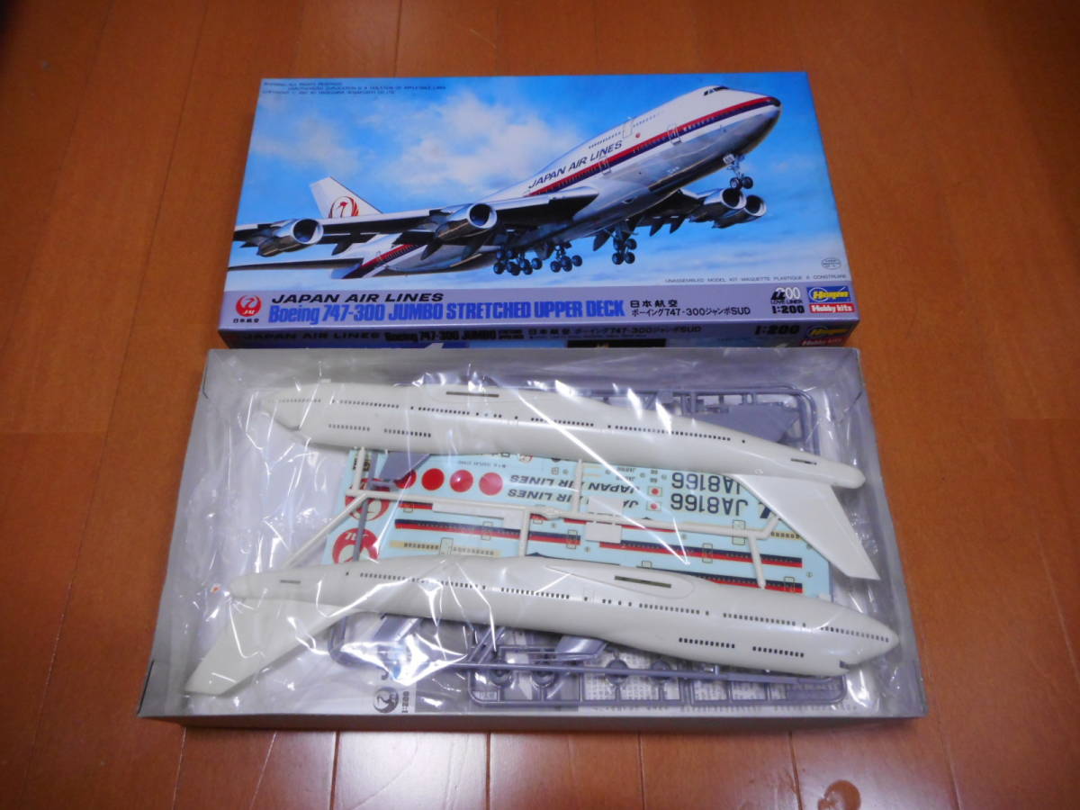 JALUX 1/200 ボーイング 747-300 日本アジア航空 Yokoso! JAPAN