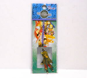 * TALES OF THE ABYSS both sides metal netsuke *tia/ Tales objia screw TOA