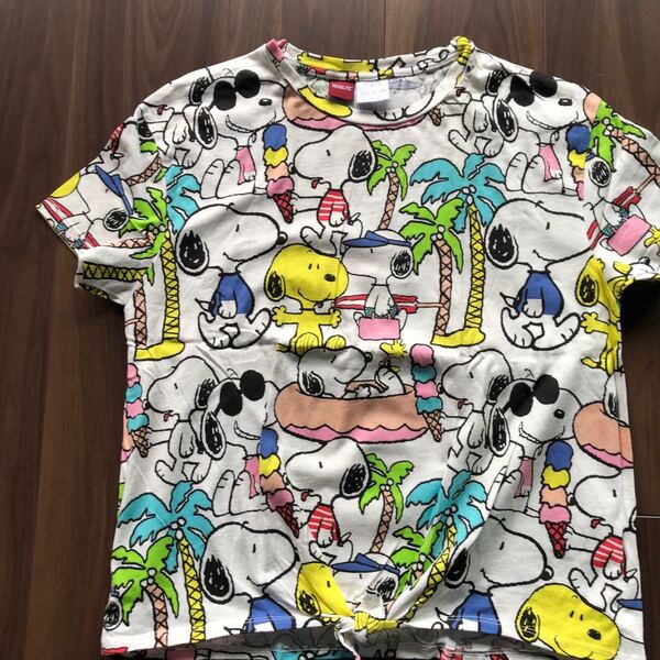 ZARA ガールズスヌーピー Tシャツ