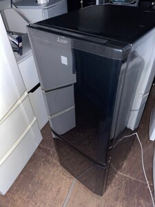 MITSUBISHI 三菱電機 2ドア冷蔵庫146L 2019年製 ブラック MR-P15EE-KK1