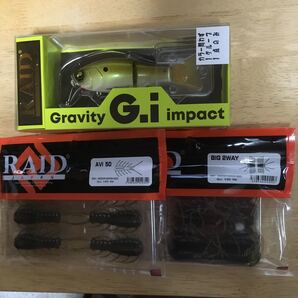 レイドジャパン RAIDJAPAN gi Gi ジーアイ Gravity impact グラビティインパクト AVI50 BIG2WAY