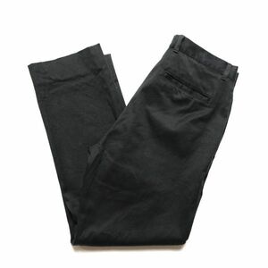 90's Banana Republic no- tuck cotton chino pants black (32R) black stretch banalipa90 period old tag Old 
