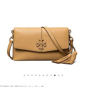 TORY BURCH トリーバーチ マックグロー クロスボディ ブラウンティラミス レディースバッグ 2way ショルダーバッグ