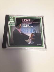 「ecd 75477　バレンボイム/リスト D BARENBOIM LISZT Sonate en si mineur Paraphrases プラケース破損あり 」 　　輸入CD