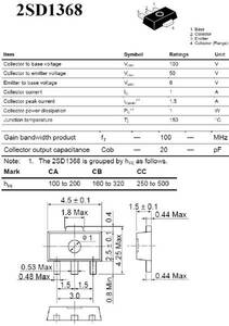 ■2SD1368■40ケまとめて■ルネサストランジスタ■追加可■