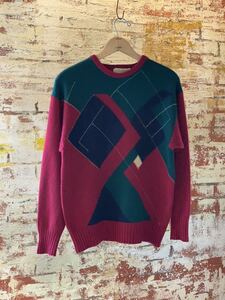 70s Mc George CASHMERE SWEATER KNIT SCOTLAND ヴィンテージ ビンテージ カシミアセーター ニット カシミヤ スコットランド 60s トラッド