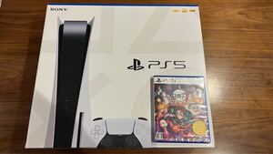 PS5本体新品 鬼滅の刃ヒノカミ血風譚付き 10月16日購入 保証書兼、領収証有り