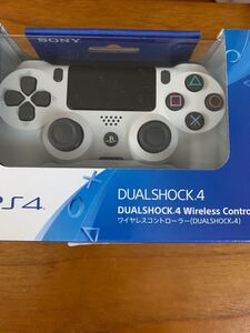 PS4 ワイヤレスコントローラー 純正 DUALSHOCK4 保証有り ホワイト デュアルショック4 グレイシャー