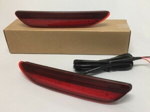 シエンタ 170系 リアリフレクターランプ ライトバー+8LED レッド