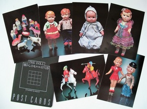 THE DOLL nostalgia. cell Lloyd doll postcard ②6 sheets entering unused *monchichi. famous . seat gchi* prompt decision equipped freebie attaching 