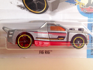 レア 2016 Fig Rig フィグ リグ LEGO レゴ Big Block ビッグ ブロック フィギュア 互換 ギミック Grey グレー HW Ride One Series 絶版