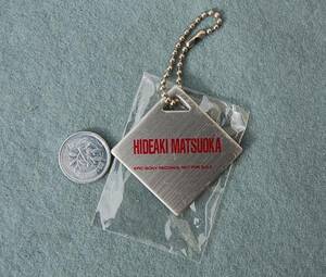  name tag : key holder Matsuoka Hideaki EPIC/SONY not for sale 