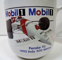 F01■モービル石油　Mobil１　マグカップ　1993年インディー500優勝記念■_画像2