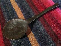 トクチャ 湯匙天鐵 Antique Tibetan Spoon Thokcha Thogchag 老天珠_画像1