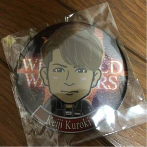 EXILE THE SECOND LIVE TOUR WILD WILD WARRIORS 黒木啓司 モバイルBIG缶バッジ ツアージャージ