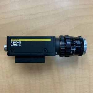 OMRON オムロン F300-S CCD カメラ 本体 Hamica Elint 25mm F1.9 Cマウント レンズ 付き 検 視覚認識装置 資格センサー 産業用 FA