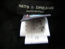 HATS & DREAMS イタリア製 F 飾り付 ベレー帽 ・サマー ベレー帽 2個セット USED _画像3