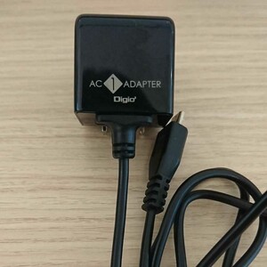 ナカバヤシ Micro-USBコネクター付きACアダプター